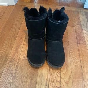 UGG Black Bow Boots